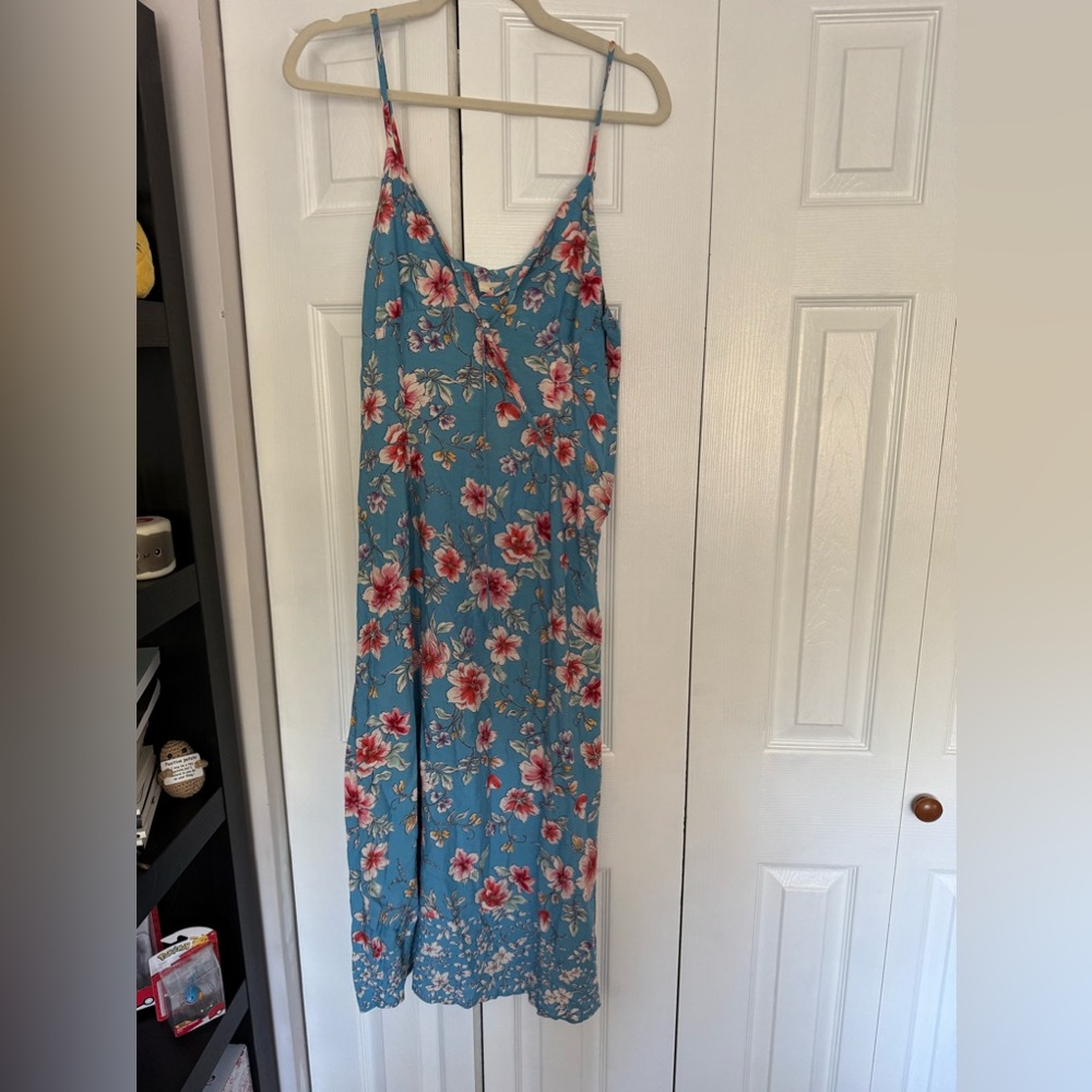 floral midi sundress